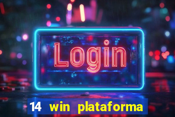 14 win plataforma de jogos